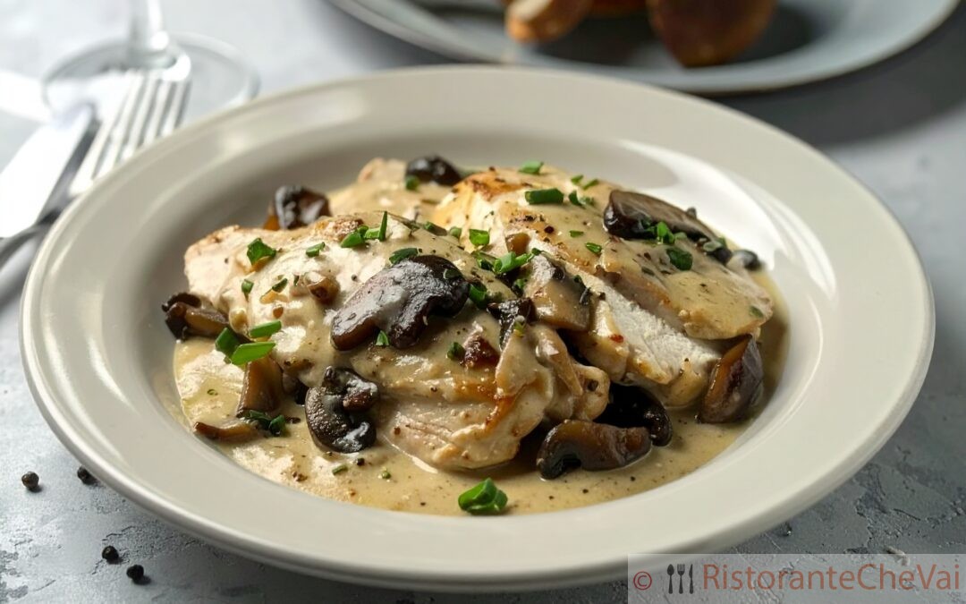 Pollo con Porcini e Panna
