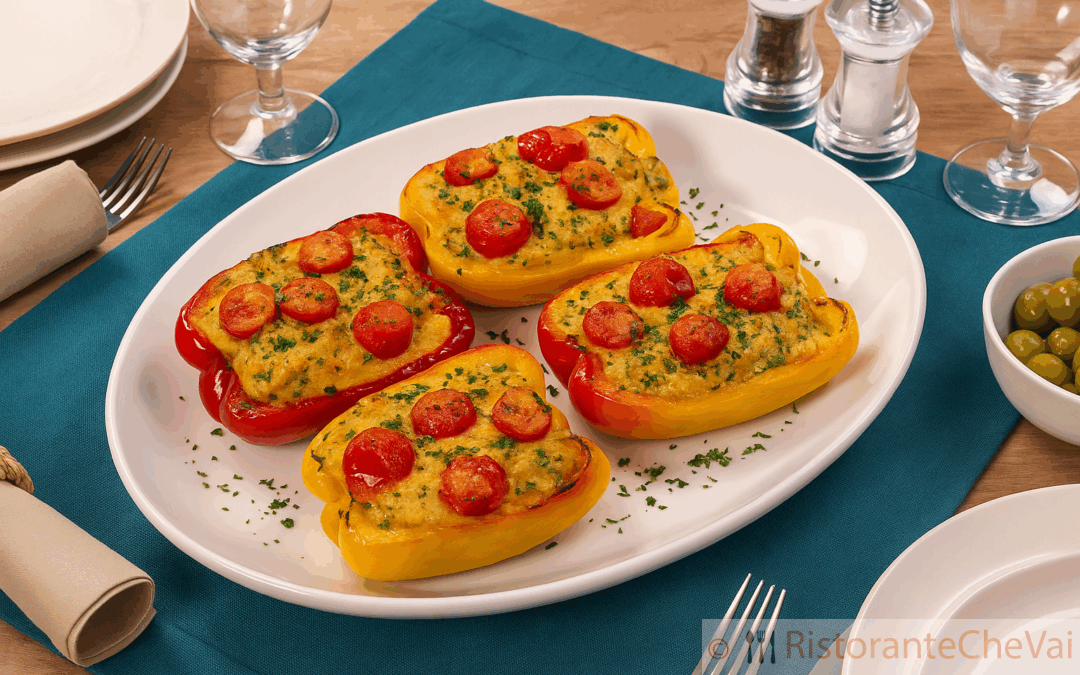 Peperoni ripieni vegetariani
