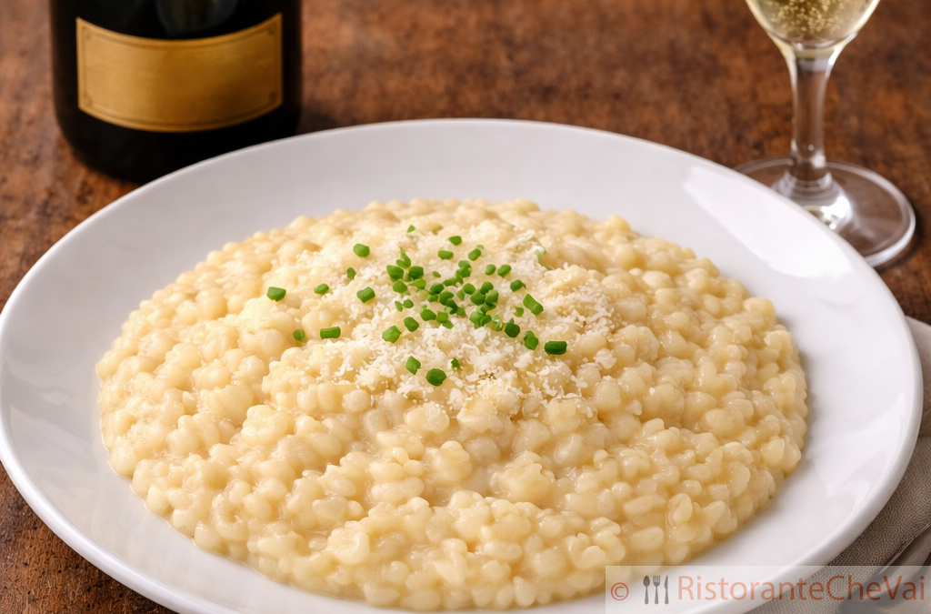 Risotto allo spumante
